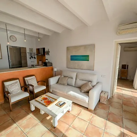 Cap Sa Sal Primera Línea De Mar Con Terraza Apartamento